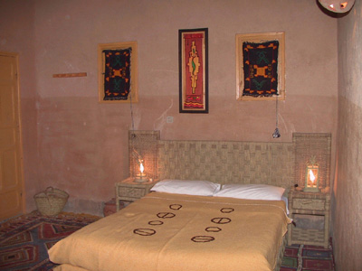 Kasbah Baha Baha Hotel zagora Riad zagora : Exemple de chambre