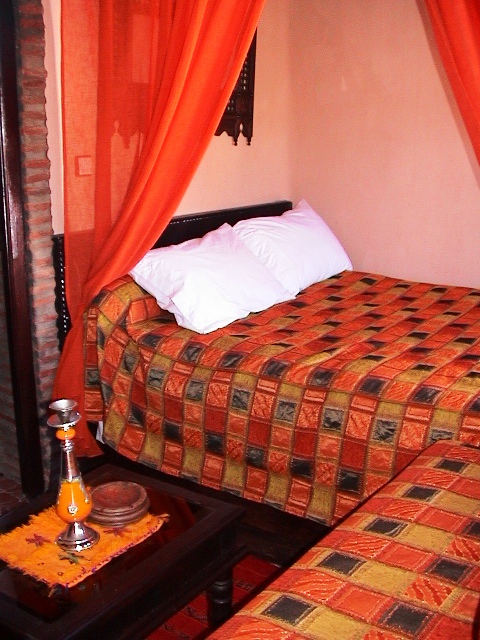 Dar Zman Hotel Chefchaouen Riad Chefchaouen : Exemple de chambre