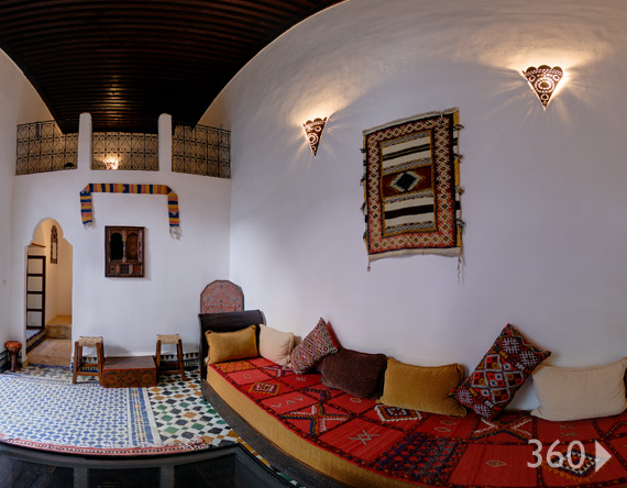 Riad Felloussia Hotel Meknes Riad Meknes : Exemple de Suite