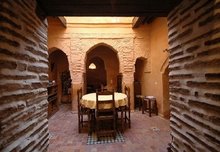 Riad Felloussia Hotel Meknes Riad Meknes :  Restaurant