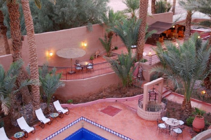 Les jardins du Draa Hotel Zagora Riad Zagora :  Restaurant