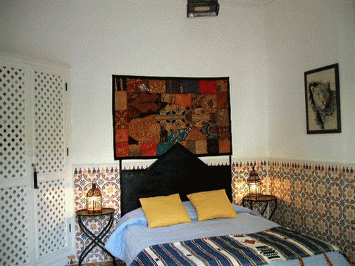 Riad m'haita Hotel Taroudant Riad Taroudant : Exemple de chambre