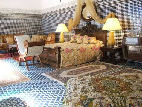 Riad DAMIA Hotel Fes Riad Fes : Exemple de chambre