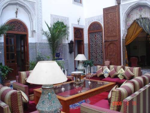 Riad DAMIA Hotel Fes Riad Fes :  Restaurant