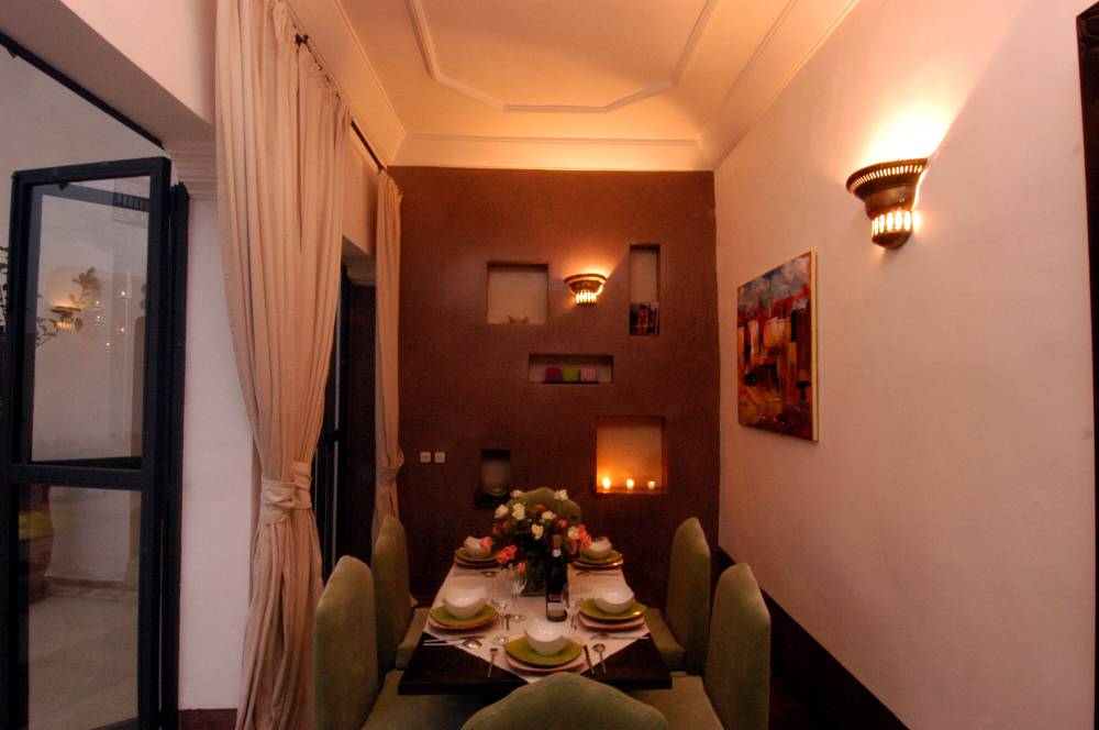 RIAD DAVIA Hotel MARRAKECH Riad MARRAKECH :  Restaurant